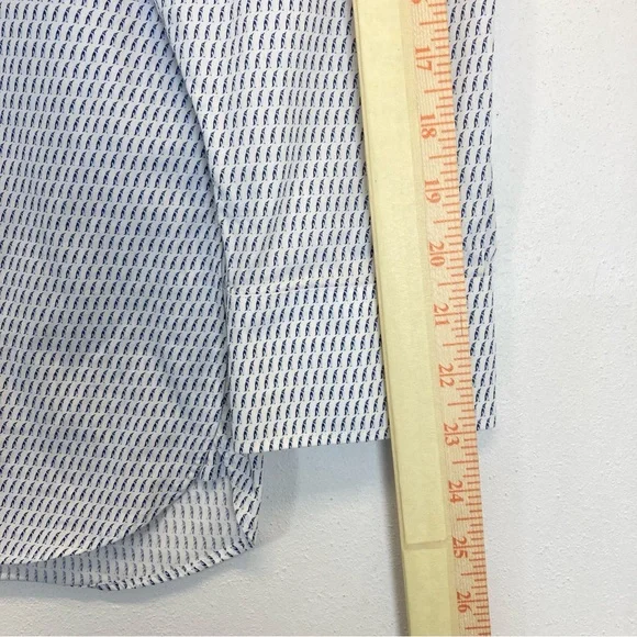 Bonobos Wrinkle-Free Slim Fit Long Sleeve Button Up Shirt Men's 16/33 Penguin - Picture 7 of 13